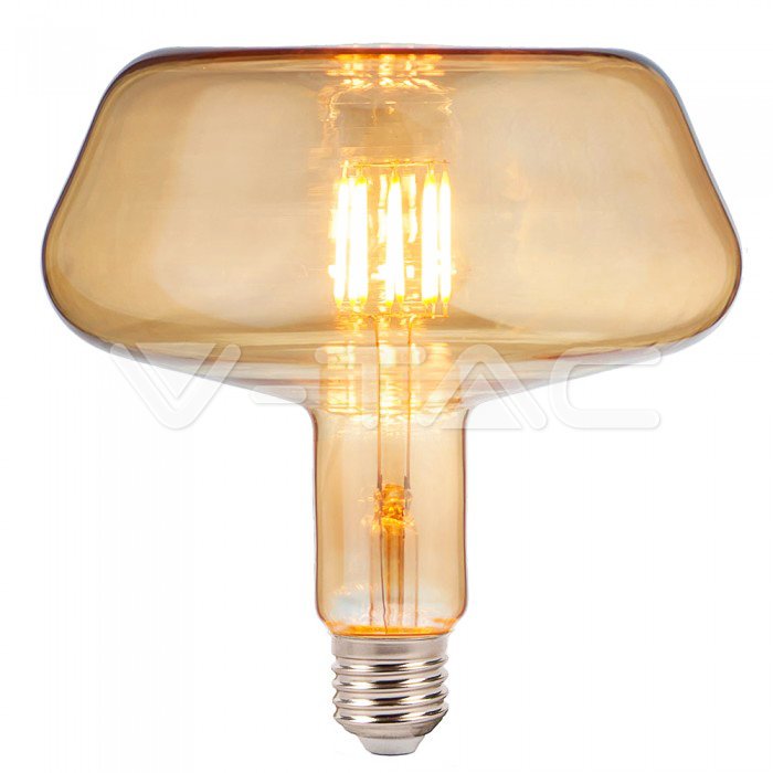 V-TAC LED FILAMENT BULB AMBER T-180