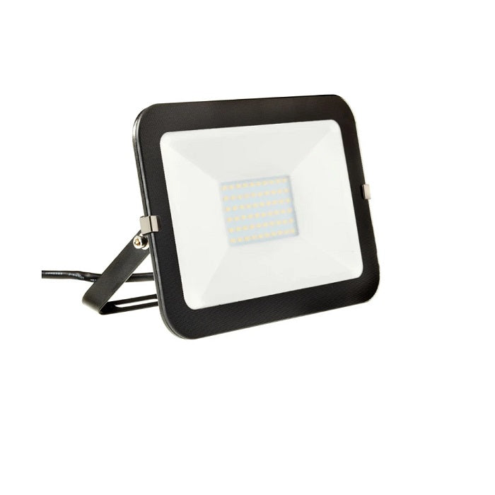 Brackenheath 50W 4000K IP65 iSpot + PIR BLACK With Manual Override