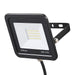 STANLEY 20W LED Slimline Floodlight Black