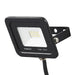 Stanley 10W LED Slimline Floodlight Black Body