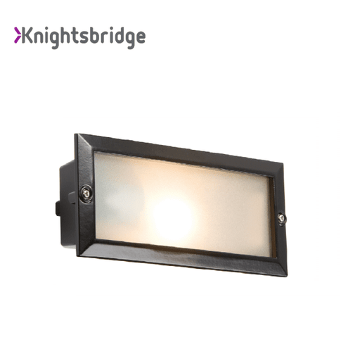 Knightbridge Bricklight With Plain And Louvred Black Cover Line Weight: 2.1Kg