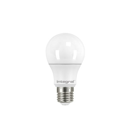 Integral Globe GLS Bulb 5.5W 2700K 470Lm E27 Dimmable 240d B.Angle Opal