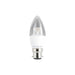 Integral Candle Bulb B22 470Lm 4.9W 2 Dim Warm White