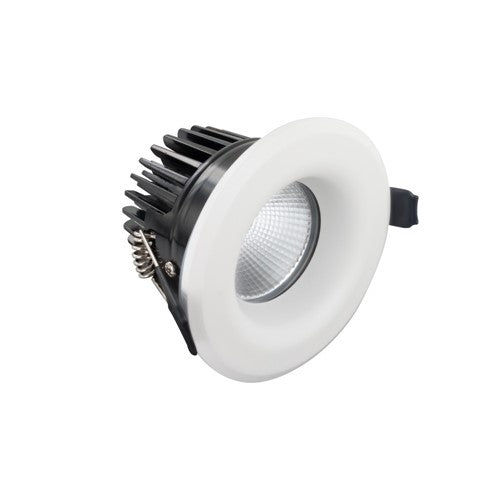 Integral Luxfire Fire Rated Downlight 70Mm Cutout Ip65 410Lm 6W 3000K 36 Beam Dimmable 68Lm/W White