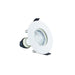 Integral Evofire Fire Rated Downlight 70Mm Cutout IP65 White Round +GU10 Holder