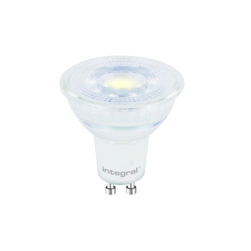 Integral Glass GU10 450Lm 5.6W 6500K Cool Daylight