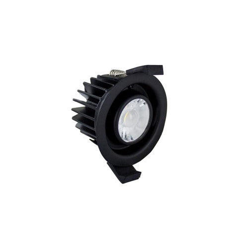 Integral Low-Profile Fire Rated Downlight 70-75mm Cutout IP65 510Lm 6W 3000K 38 Beam Dimmable 85Lm/W No Bezel Integral