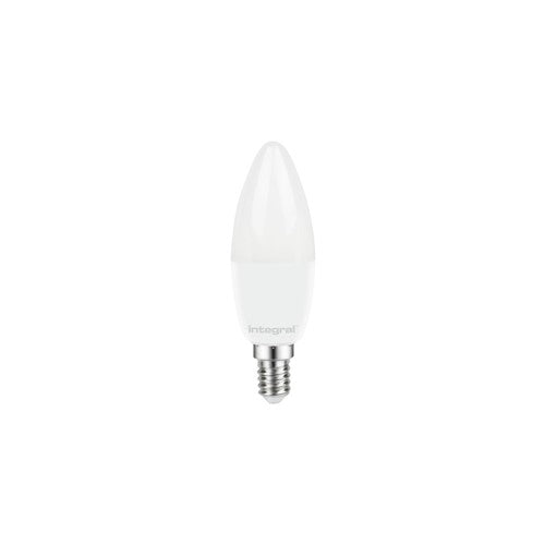 Integral Candle Bulb E14 806Lm 7.2W 5000K Non-Dimm 260 Beam Frosted
