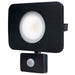 Integral PIR LED Floodlight 50W Black