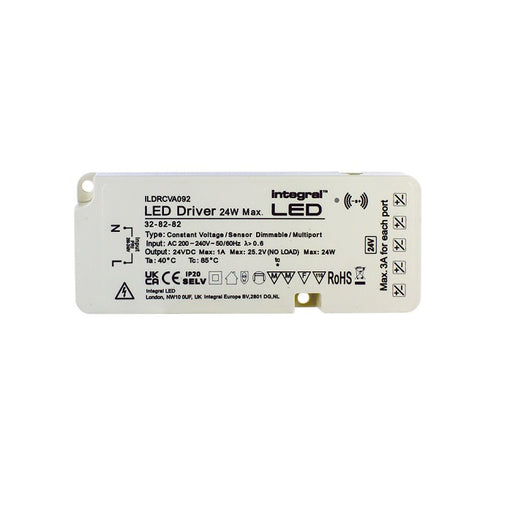 Integral LED Constant Voltage Multiport 5 Driver Sensor Dimmable 24w