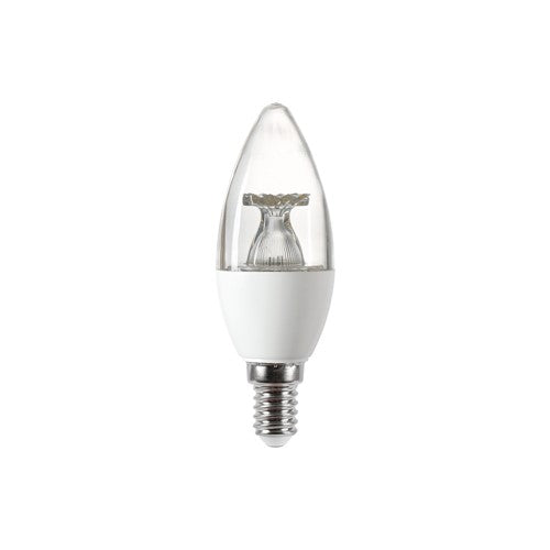 Integral Candle Bulb E14 470Lm 4.9W 4000K Dimmable 240 Beam Clear