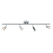 Knightbridge 230V GU10 Quad Bar Spotlight - Chrome