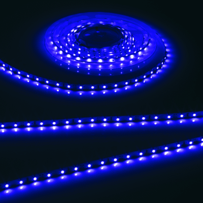 Knightbridge 12V IP20 LED Flex Blue 5 metres