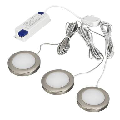 Knightbridge LED Dimmable Under Cabinet Lights 3000K Bc