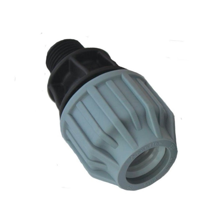 Aquaflow 25mm X 1/2" MDPE Water Pipe Male Coupling