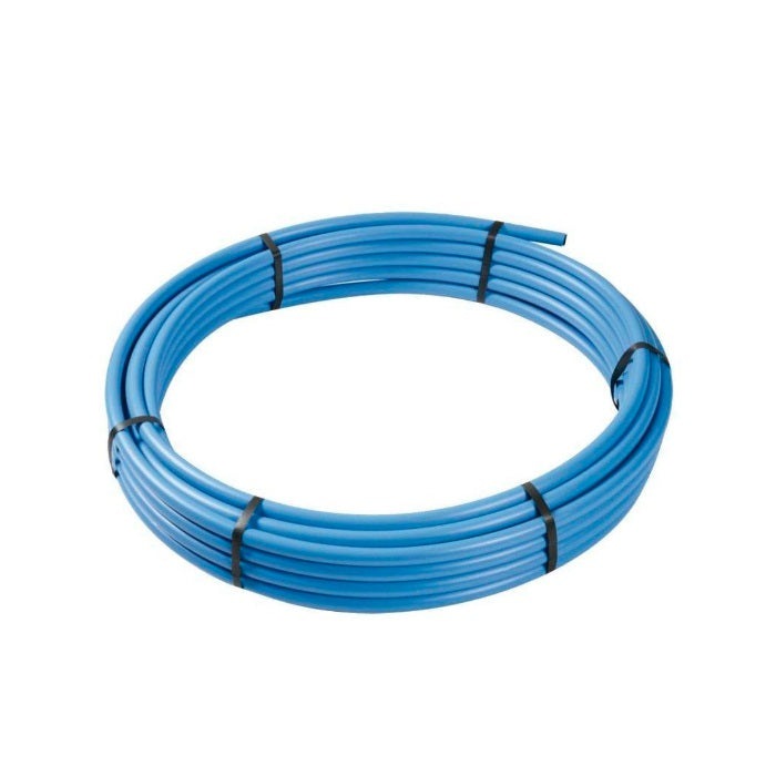 PolyPipe MDPE Blue Coil 50m X 32mm Coil Water Pipe