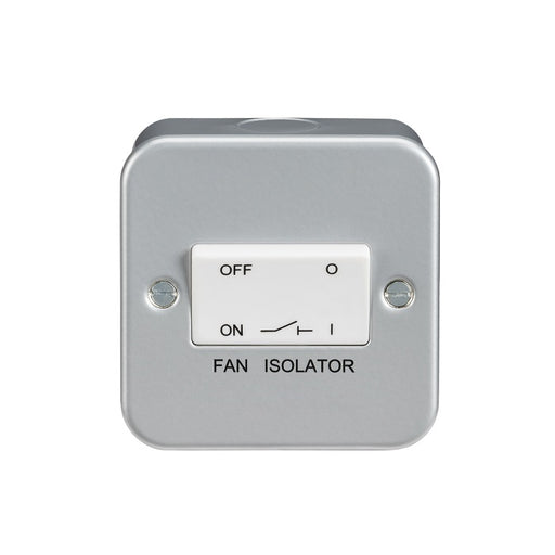 Knightsbridge Metal Clad 10A Fan Isolator Switch