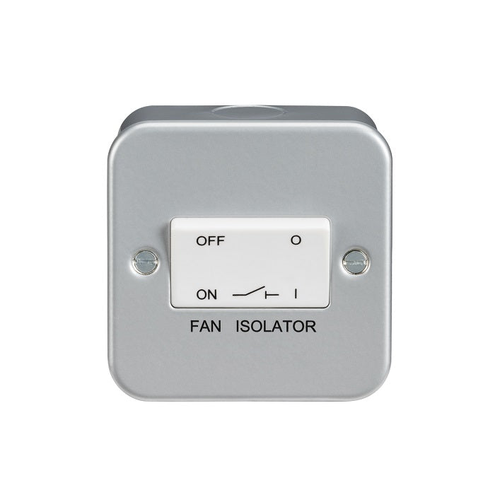 Knightsbridge Metal Clad 10A Fan Isolator Switch