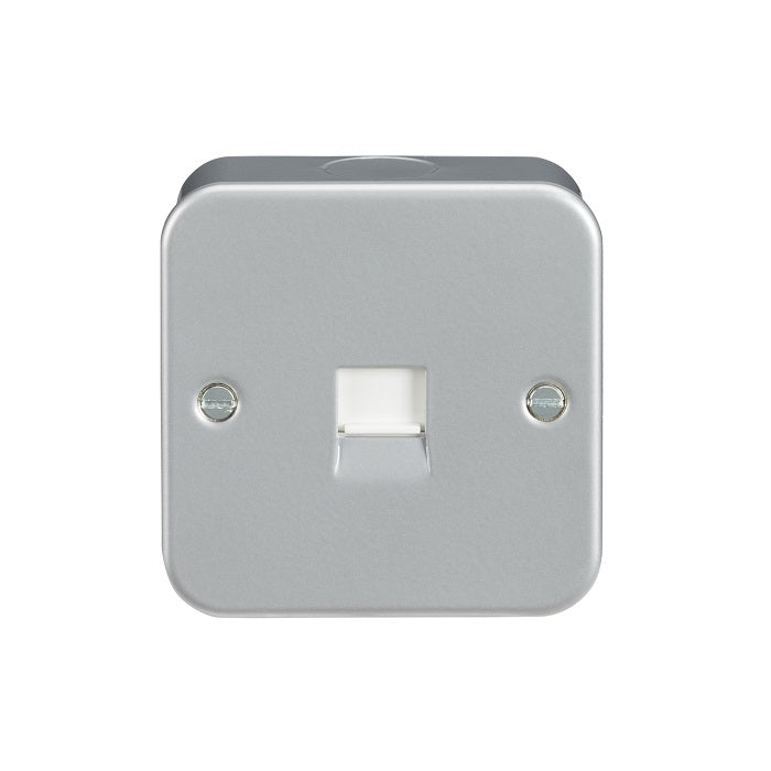 Knightsbridge Metal Clad Telephone Extension Socket