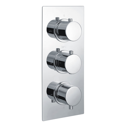 Taurus Round Concealed 2 Way Thermostatic Valves