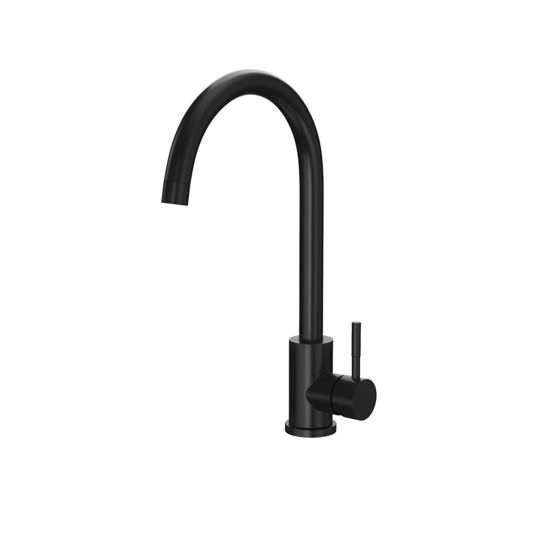 Scudo Manhattan Black Kitchen Mixer Tap
