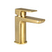 Scudo Muro Basin Mono Mixer - Brashed Brass