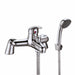 Scudo Tidy Bath Shower Mixer with shower kit and wall bracket