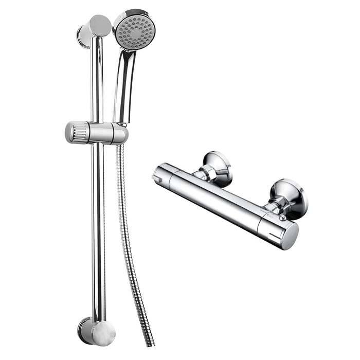 Trisen Sharo TSS001 Round Exposed Bar Valve Shower Set