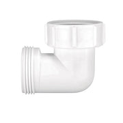 McAlpine 1 1/2" Female Inlet Nut x 1 1/2" BSP Male Connector 90 Degree T4U