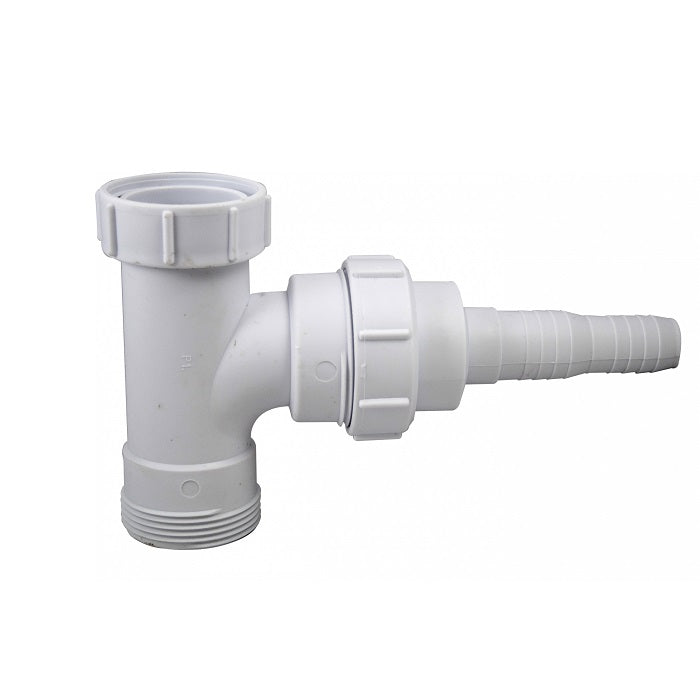 Embrass Peerless 1.1/2" X 1.1/2" Swivel BSP Swept Tee C/W Nozzle