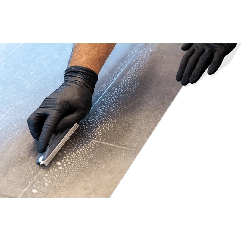 McAlpine Nitrile Gloves Black MEDIUM