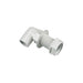 Aquaflow 3/4" Bent tank White Connector