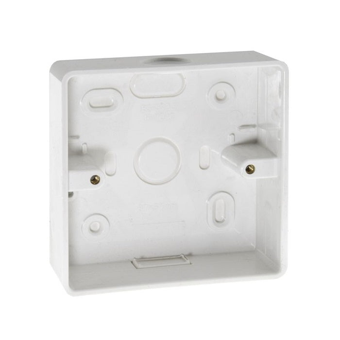 Eurolite 1G 35mm Pattress Back Box