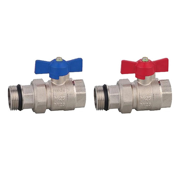KeyPlumb UFH - 1" Isolation Ball Valve - Pair