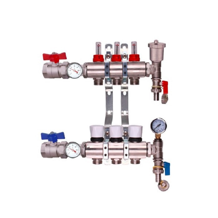 KeyPlumb 3 Port Manifold Underfloor Heating