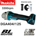 Makita 18V Cordless Li-ion Angle Grinder