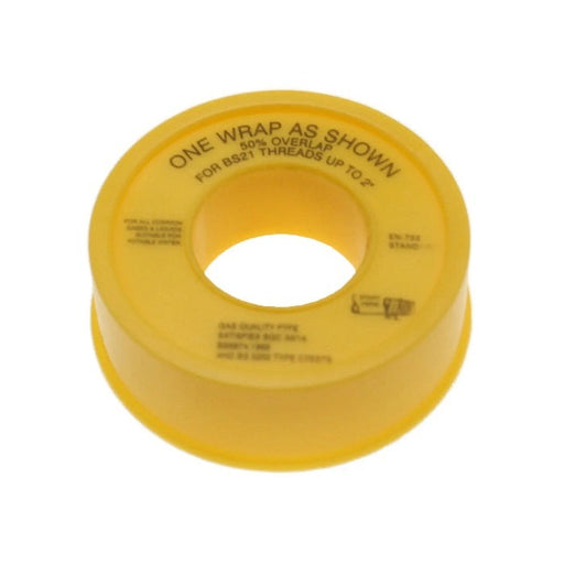 GAS PTFE TAPE 5M 12MM 0.2MM QTY 1