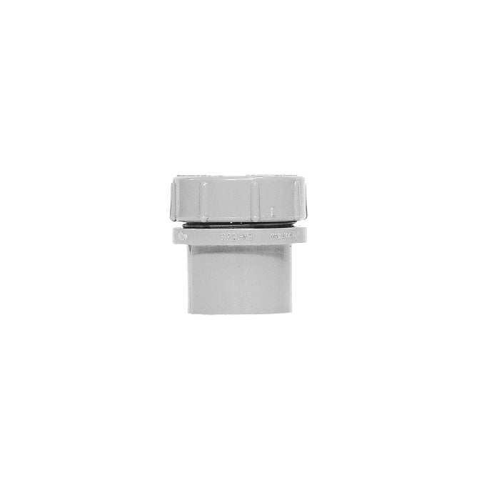 AQUAFLOW 50MM ACCESS PLUG WITH SCREW CAP - WHITE