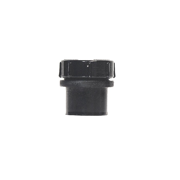 AQUAFLOW 50MM ACCESS PLUG WITH SCREW CAP - BLACK