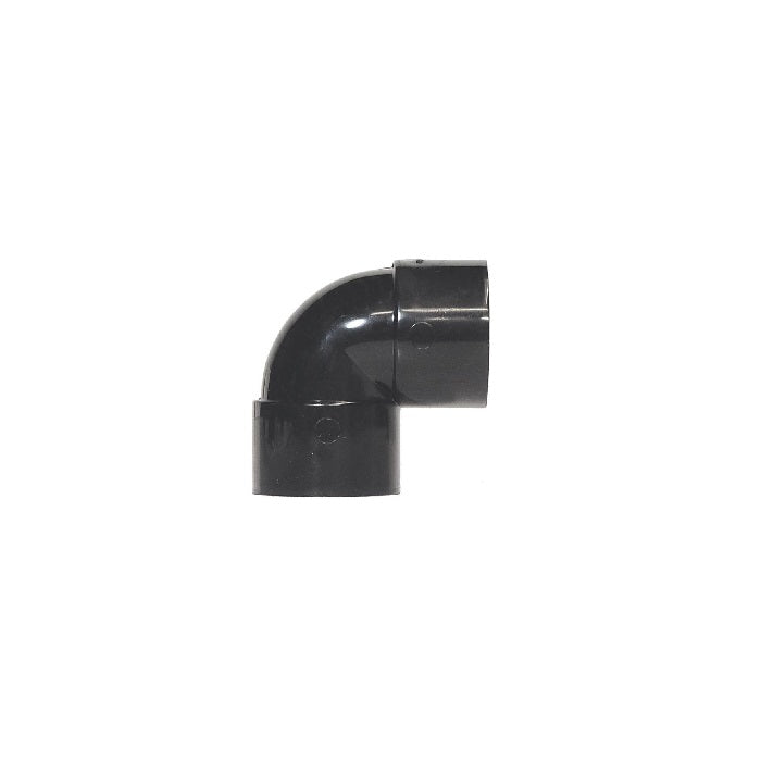 AQUAFLOW 50MM KNUCKLE BEND 90d - BLACK