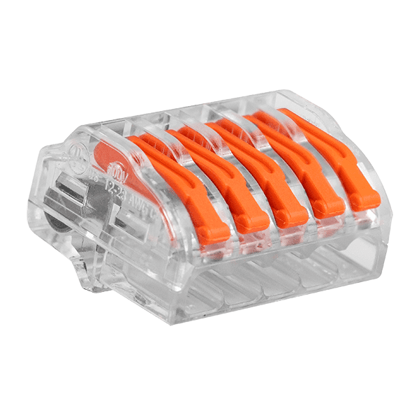Q-NECT 32A 450V 5 Port Lever Wire Connectors - Box of 30