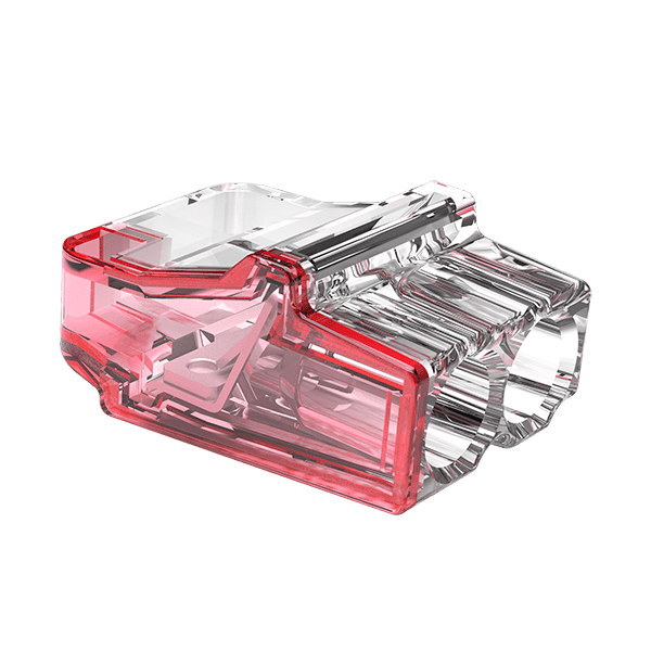 Q-NECT 24A 450V 2 Port Push-In Wire Connector - Pack of 100