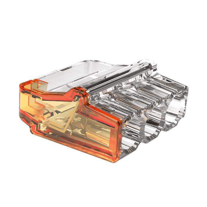 Q-NECT 24A 450V 3 Port Push-In Wire Connector - Pack of 100