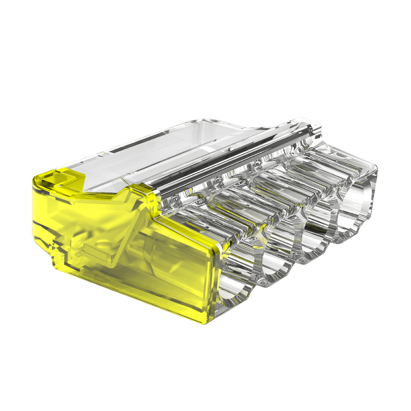 Q-NECT 24A 450V 4 Port Push-In Wire Connector - Pack of 100