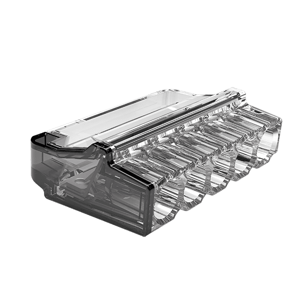 Q-NECT 24A 450V 5 Port Push-In Wire Connector - Pack of 100