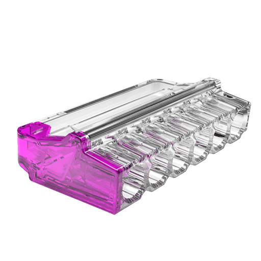 Q-NECT 24A 450V 6 Port Push-In Wire Connector - Pack of 100