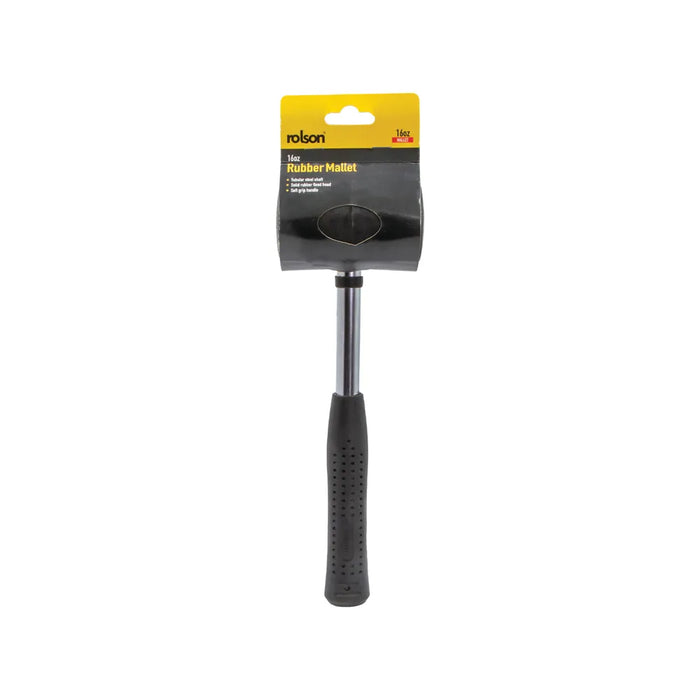 Rolson Tubular Steel Rubber Mallet 16oz