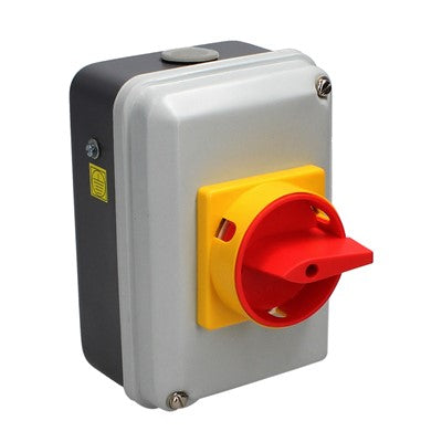 AXIOM 25A 4POLE ROTARY ISOLATOR 11KW 415V