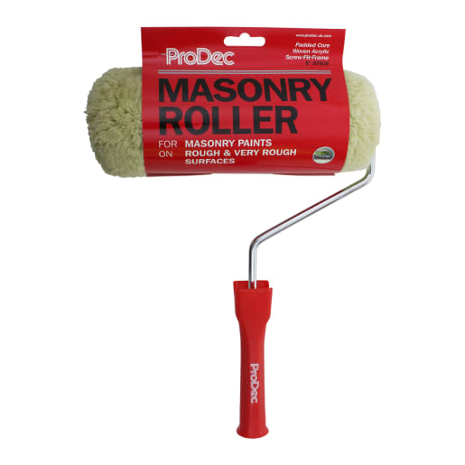 9" Masonry Roller & Threaded Frame