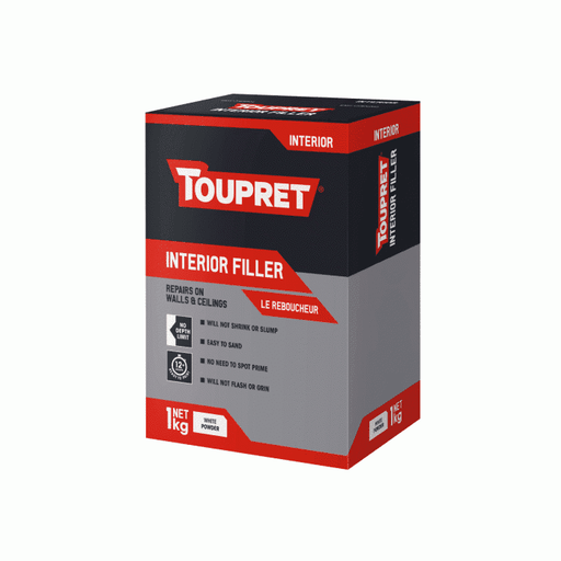 Toupret Interior Filler Powder White 1kg